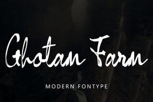 Ghotam Farm Font Poster 1