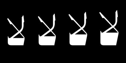 Abjad Daken Font Poster 5