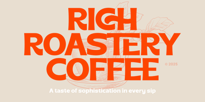 Chales Rientta Font Poster 2