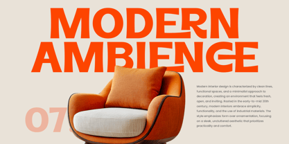 Chales Rientta Font Poster 7