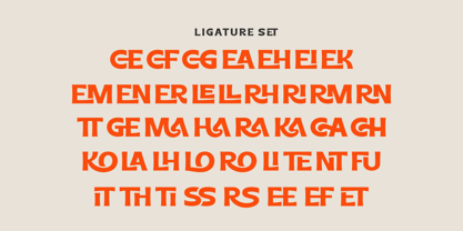 Chales Rientta Font Poster 9