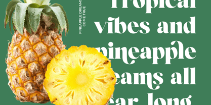 Mirage Tropic Font Poster 3