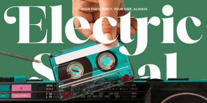 Mirage Tropic Font Poster 7