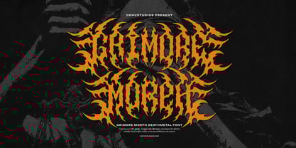 Grimore Morph Font Poster 1