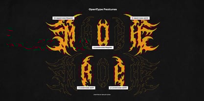 Grimore Morph Font Poster 10