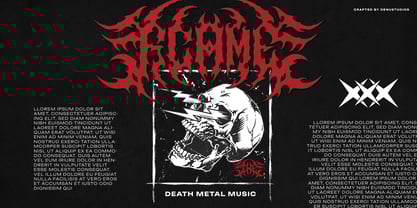 Grimore Morph Font Poster 3