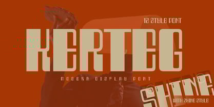 Kerteg Font Poster 1