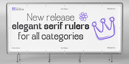 Grilleta Font Poster 2