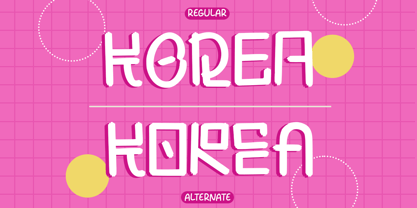 Gangmo Font Poster 5