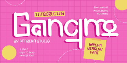 Gangmo Font Poster 1