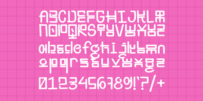 Gangmo Font Poster 9