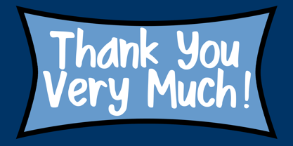 Blogging Comic Font Poster 5