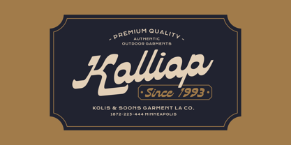 Medusa Allos Font Poster 2