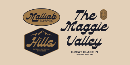 Medusa Allos Font Poster 4