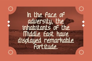 Bashiroh Font Poster 2