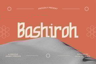 Bashiroh Font Poster 1
