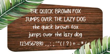 National Handwriting Font Poster 4