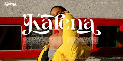 Rosavine Font Poster 6