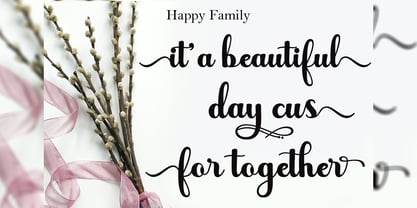 Feliciya Font Poster 3