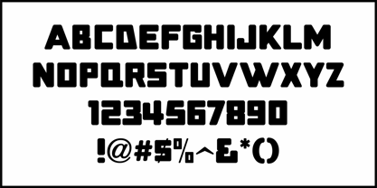 Talking Machine JNL Font Poster 3