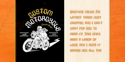 Heavinus Font Poster 12