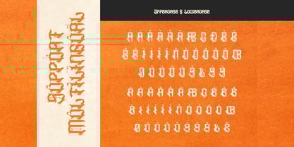 Heavinus Font Poster 5