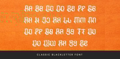 Heavinus Font Poster 2