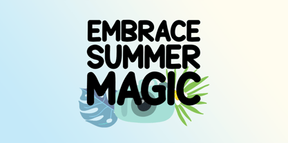 Sunny Morning Font Poster 6