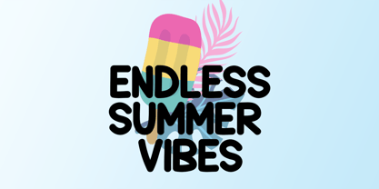 Sunny Morning Font Poster 2