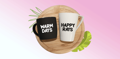 Sunny Morning Font Poster 3