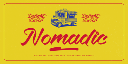 Shading Flash Font Poster 9