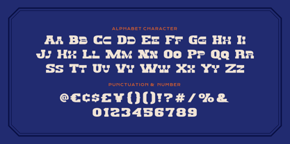 Twin Denko Font Poster 5