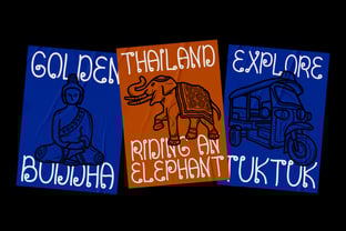 Thailook Font Poster 5