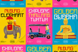 Rungdee Font Poster 6