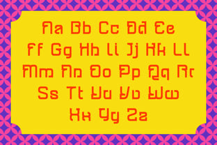 Rungdee Font Poster 2