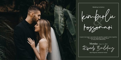 Sivadust Signature Font Poster 8