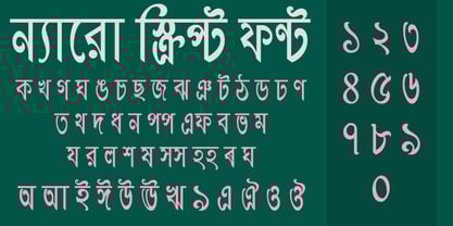 Shree Bangali 0554 Font Poster 5