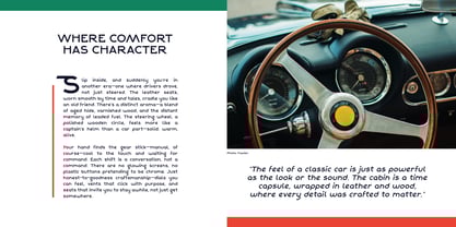 Alpha Strada Font Poster 11