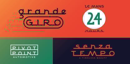 Alpha Strada Font Poster 14