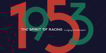 Alpha Strada Font Poster 8