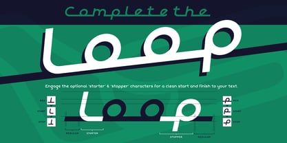 Alpha Strada Font Poster 6