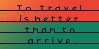Alpha Strada Font Poster 10