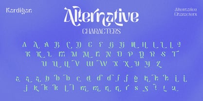 Kardigan Font Poster 12