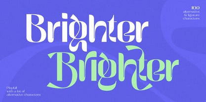 Kardigan Font Poster 2