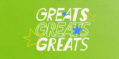 Right Point Font Poster 4