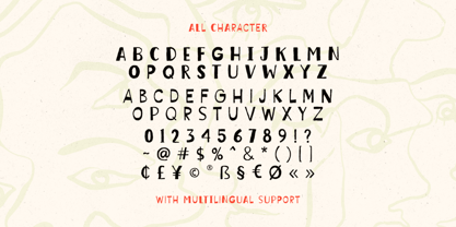 Right Point Font Poster 8