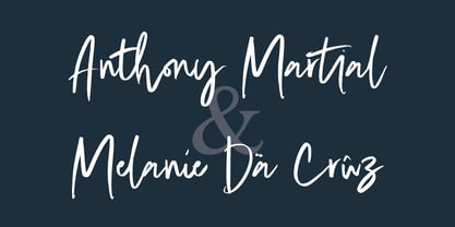 Staqila Signature Font Poster 1