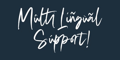 Staqila Signature Font Poster 2