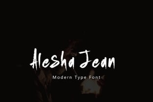 Rastho Write Font Poster 6