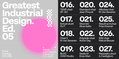 Suiza Font Poster 14